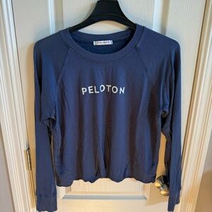 Peloton blue long sleeve tshirt. Size XL